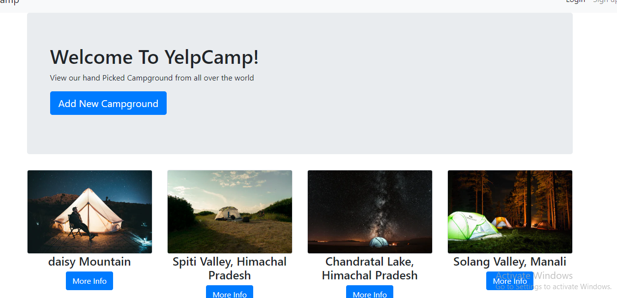 Yelp Camp